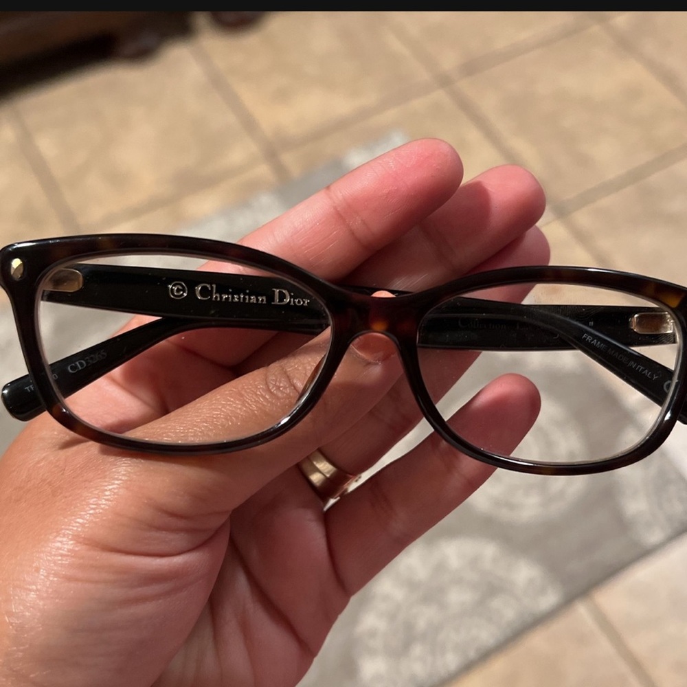 Dior Tortoise Shell Glasses